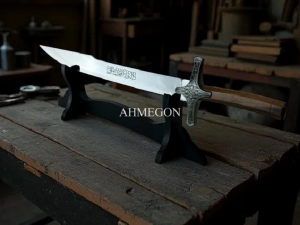 Minyatür Fatih Sultan Mehmet Kılıcı – 50 cm Osmanlı Mirası